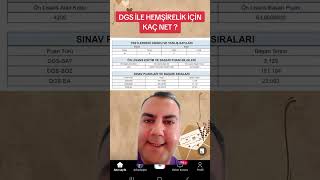 Dgs Ile Hemşirelik Kaç Net?