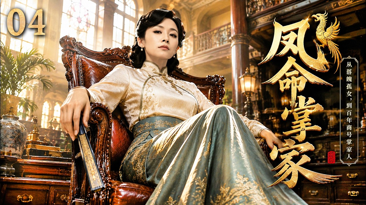 Watch the full series in one go EP04 | After her family was destroyed, she reclaimed a century-old family business with skillful hands | 'Phoenix Fate Manages the Household' (#姚芊羽 #钟汉良 #吴奇隆 #迟帅)
