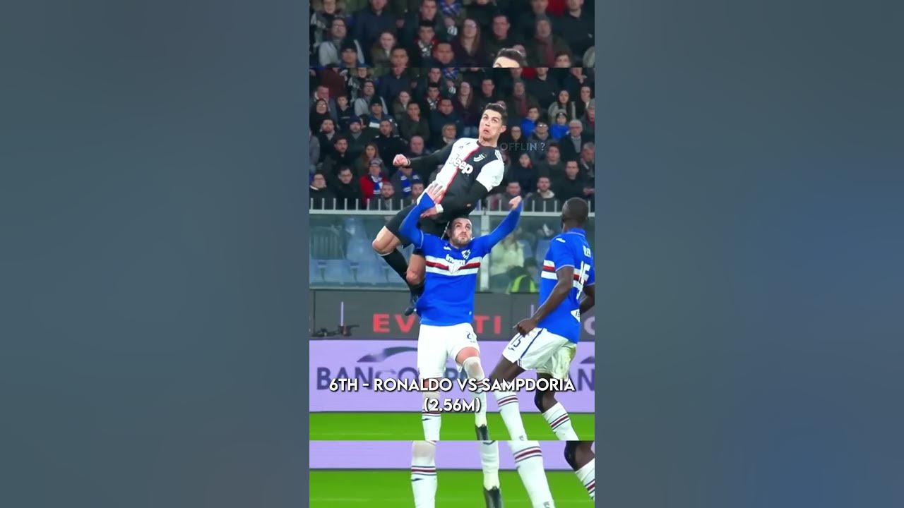 "Top 10 Highest Jumps Goals In Football History" YouTube