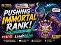 60 ⭐ → IMMORTAL 😤 CAN I MAKE IT THIS WEEK? | MLBB LIVE(LANDSCAPE)
