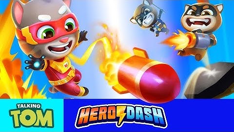 Talking Tom Hero Dash Gameplay Walkthrough Part 11 - Super Angela [iOS/Android Games]