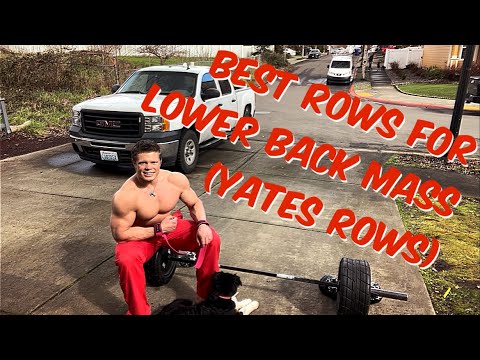 Yates Rows for a Thick Lower Back!