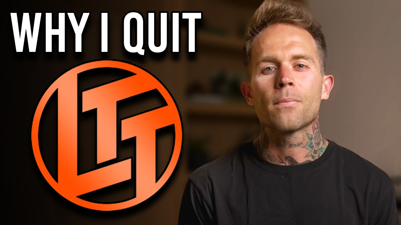 Why I Left Linus Tech Tips (Goodbye Forever) - YouTube
