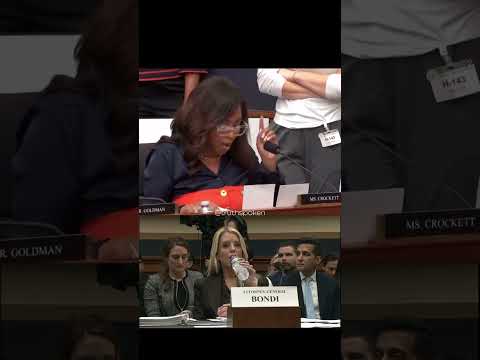 JASMINE CROCKETT ENDS PAM BONDI