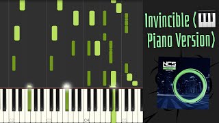 Deaf Kev - Invincible (Piano Version) +Midi \u0026 Sheet