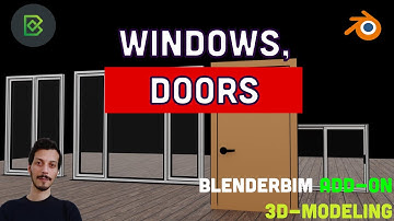 4 - Windows & Doors -  BlenderBIM