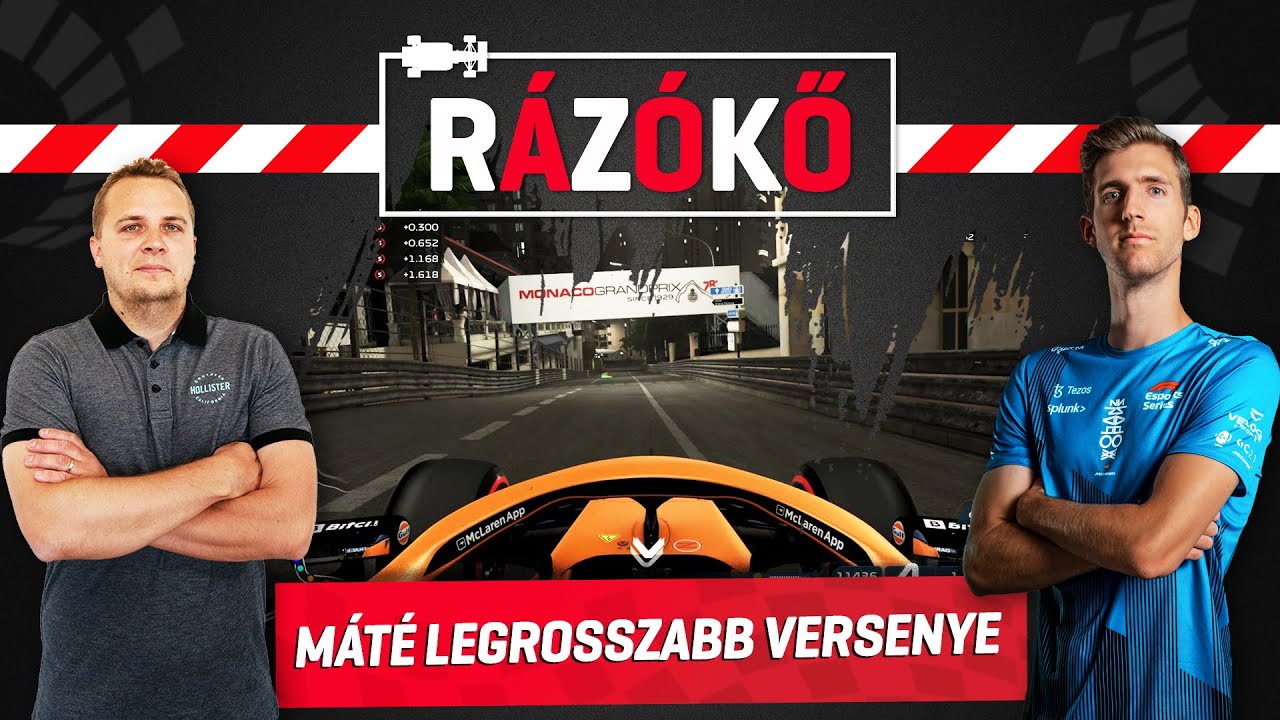 AZ IGAZI F1: Monaco, éjszaka, esőben | Rázókő | S03E15 | Unibet