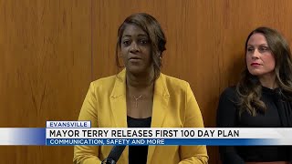 Evansville Mayor Stephanie Terry announces plan for first 100 days in office