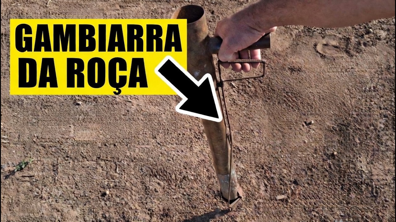 Como Fazer Plantadeira Manual de Mudas 🌱 Fácil, Barata e Muito Eficiente!