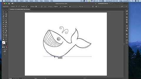Adobe Illustrator CC 2020 - Pencil tool