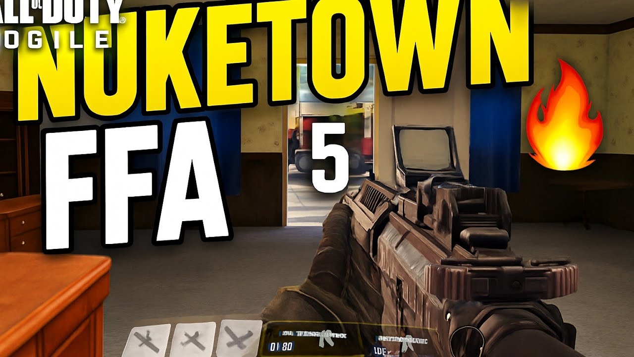 COD Mobile Season 7 Gameplay | Nuketown Free for All Gameplay 🔫 🔥 