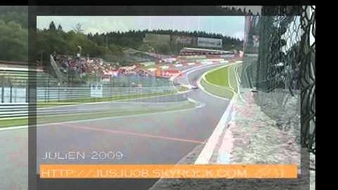 Eau Rouge Overlap - Forumla 1 vs FIA GT cars