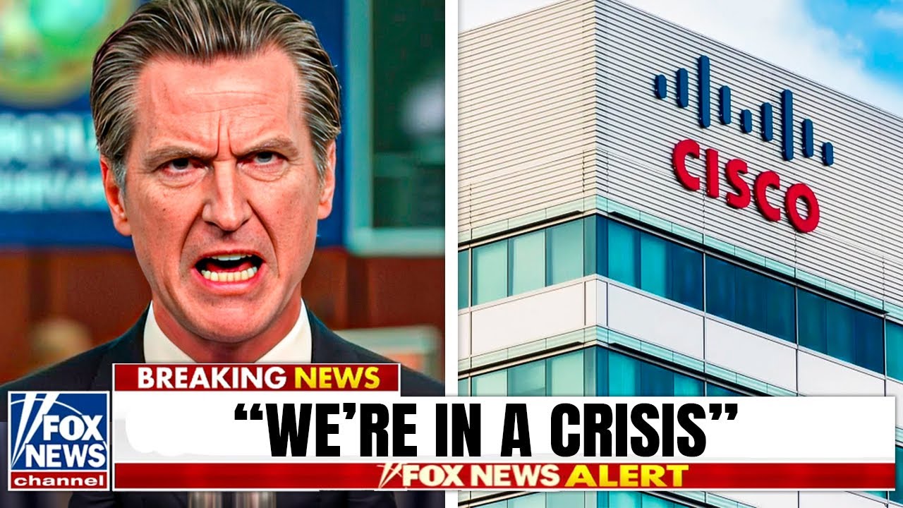 Governor of California FREAKS OUT After Cisco SHUTS DOWN