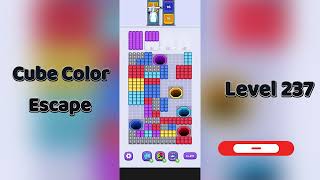 🧩 Cube Color Escape Level 237 Walkthrough | Step-by-Step Guide 🎮 | Go Answer