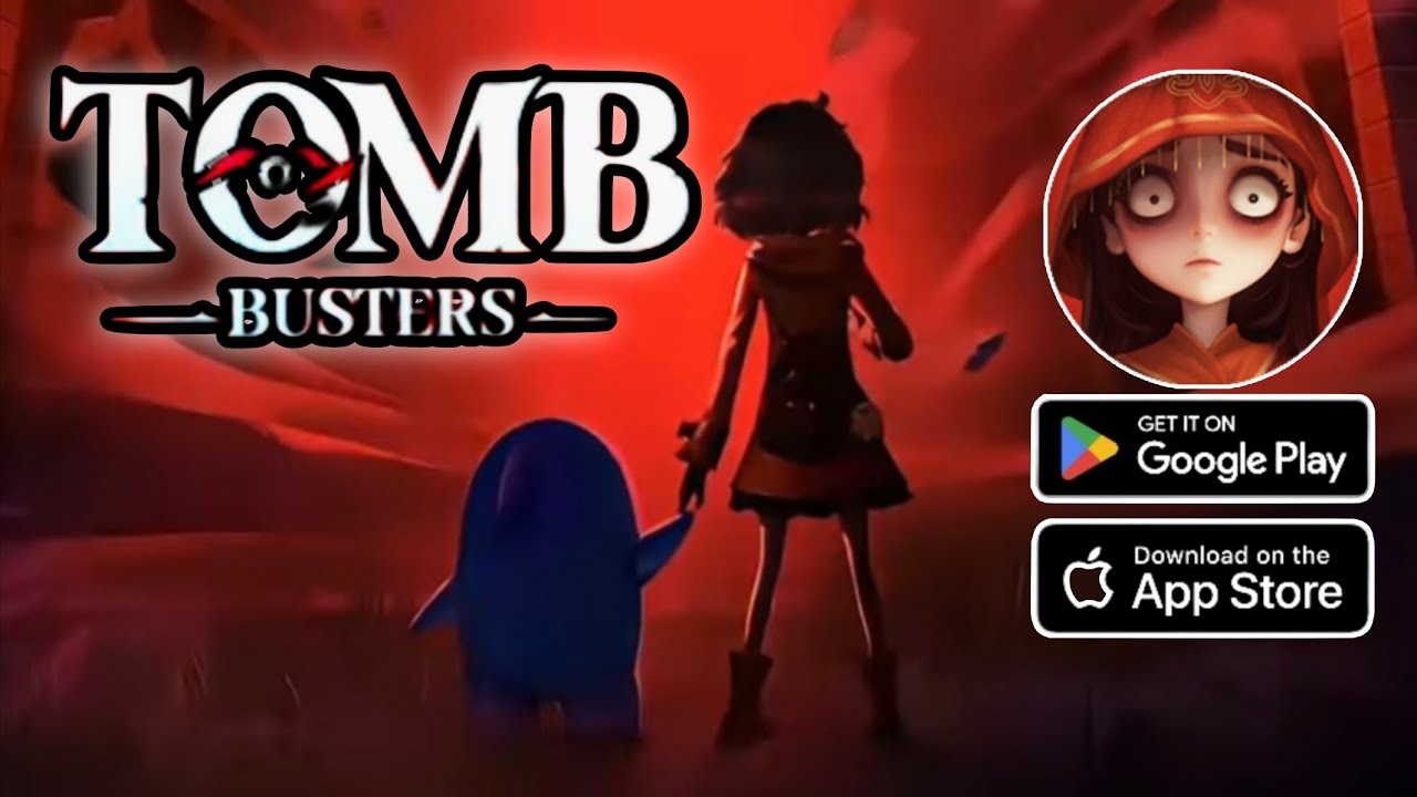 Tomb Busters players exploring an ancient ruin with candlelit walls