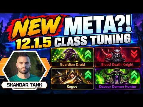 NEW M+ META?! Guardian TAKES OVER, Rogues RISE & 12.1.5 Changes EVERYTHING!