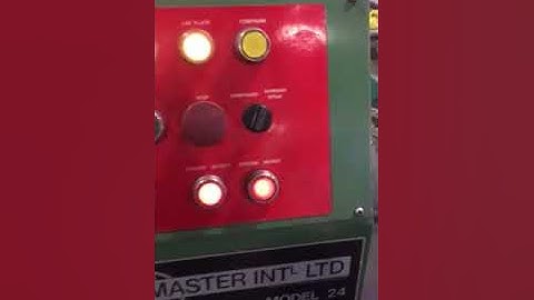 24” Lapmaster Lapping Machine