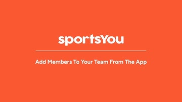 Add Members To Your Team In The App