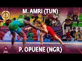 Marwa Amri (TUN) vs Patience Opuene (NGR) - Final // Asian Championships 2022