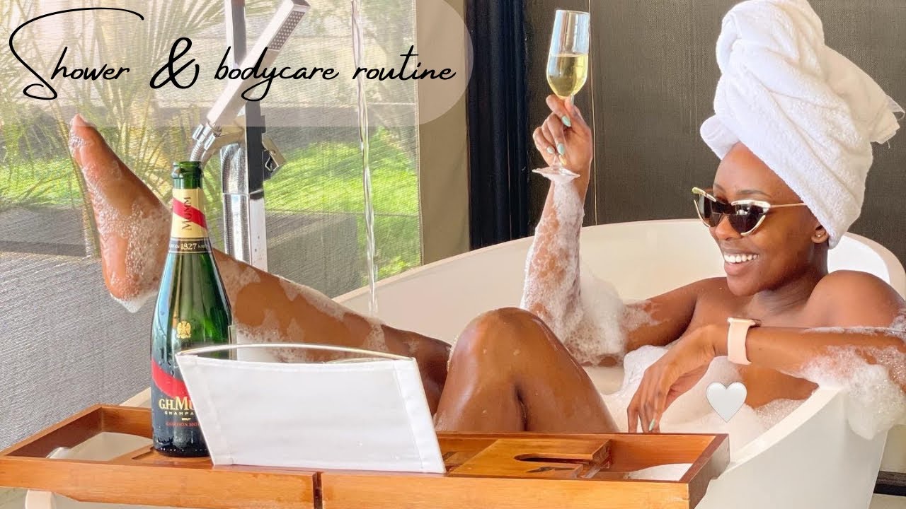 AFFORDABLE & SIMPLE SHOWER AND BODY CARE ROUTINE.