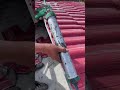 Tile adhesive application for stronger and longer lasting bond
