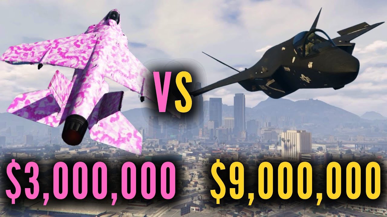 New BEST JET in GTA Online?? F160 Raiju vs Hydra Best Speed Comparison
