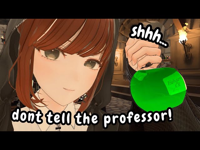 Potion making with Clumsy Classmate 🧪🐑 (ear to ear whispers, personal attention) VR VTUBER ASMR