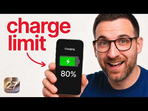 How to Limit iPhone Charging to 80%