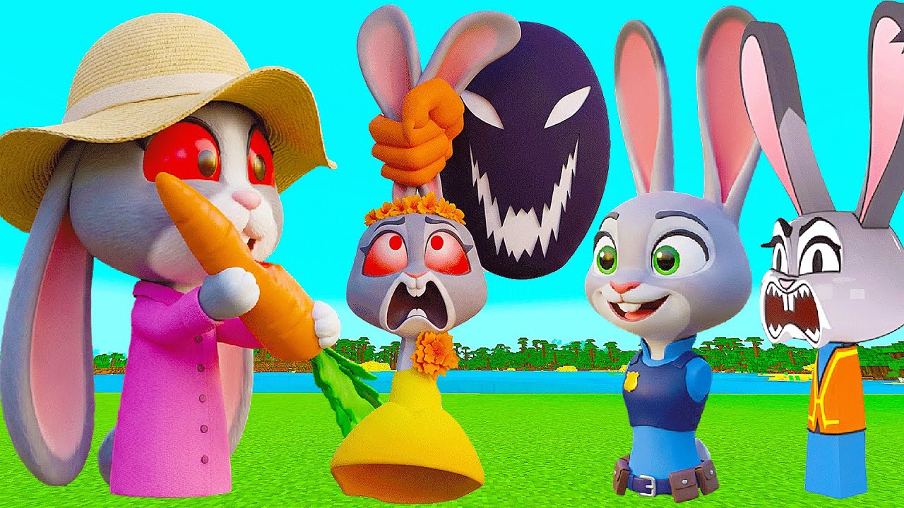 Cursed Sprunki OC Judy Phase 1 To Phase 8 Added To Minecraft