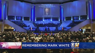Former Gov. Mark White, 77, Remembered At Houston Funeral