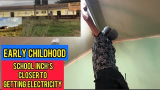 SCHOOL OPERATING WITHOUT ELECTRICITY FOR OVER 14 YEARS IS INCHING CLOSER TO HAVING ELECTRICITY AGAIN