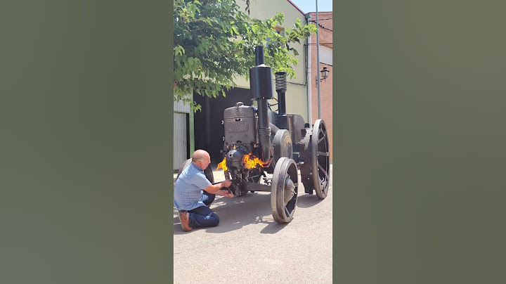 🔥Así se arranca un TRACTOR de los años 30🔥 #tractor #lanzbulldog
