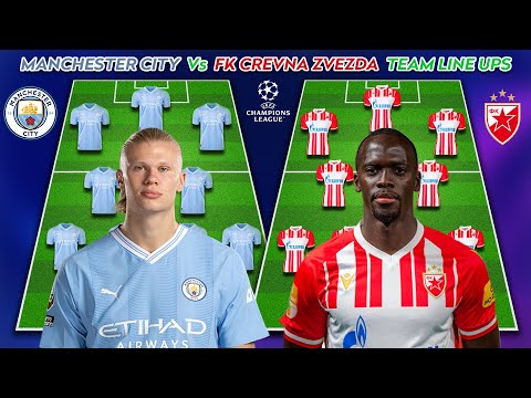 FK Crvena Zvezda vs Manchester City - live score, predicted lineups and H2H  stats.