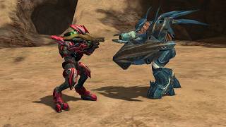 Halo Reach Elite Field Marshal VS. Halo 2 Hunters