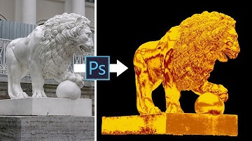 Turn Any Photo into GOLD Statue in Photoshop [ Quick & Easy ] - Adobe Photoshop Tutorial