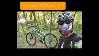 MTB BIANCHI MAGMA 9S DEORE 2 X 10 - YouTube