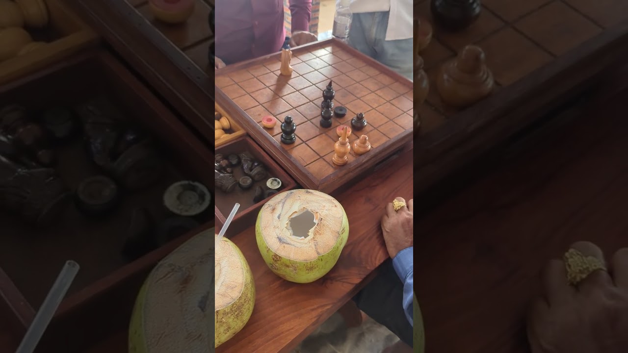 ពូថាជាមួយបងហុក Ouk Khmer , Khmer Chess , Thai Chess , Makruk Thai