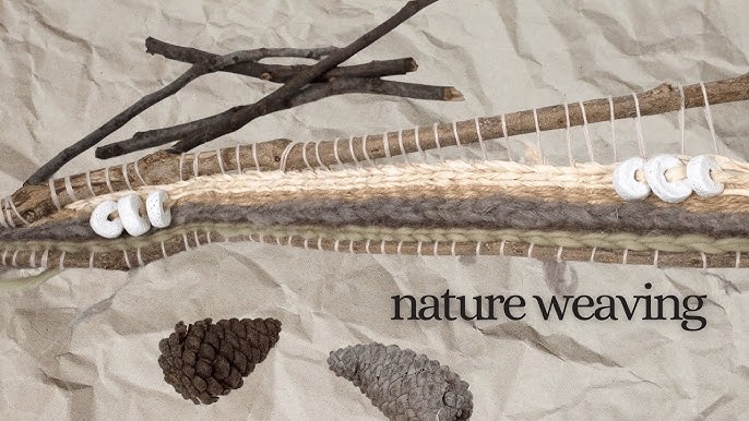 Nature Art & Craft - Winter Twig Weaving 