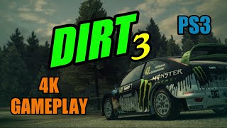 Dirt 3 - PS3 Gameplay - Ford Fiesta - Finland - 4K 60FPS RTX 2080 RPCS3 screenshot 5