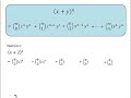 The Binomial Theorem