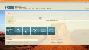 Discover SharePoint 2013   How To Set up a site in a few clicks