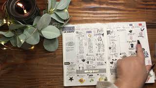 Flip Through the Last half of 2021 Hobonichi Avec A5 Cousin