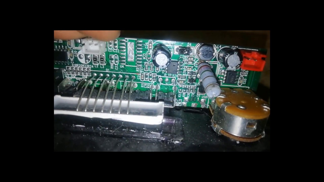 Como Reparar Una Bocina Amplificada Muerta Con Partes Recicladas - YouTube