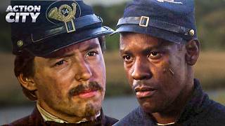 Trip Declines the Regimental Colors | Glory (Denzel Washington, Matthew Broderick)