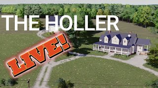 LIVE! The Holler - Help me set up Stewart's farm! - FS22