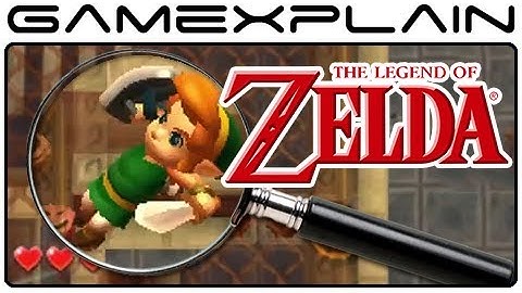 Zelda 3DS: A Link to the Past 2 - Gameplay Analysis (Secrets & Hidden Details)