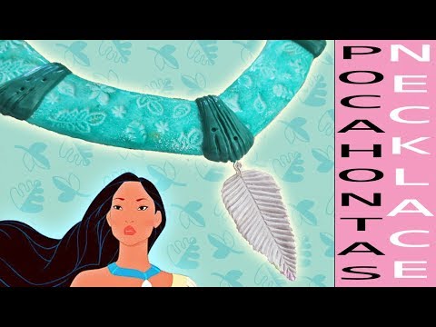 DIY Colar Pocahontas, Polymer Clay Tutorial || Maive Ferrando