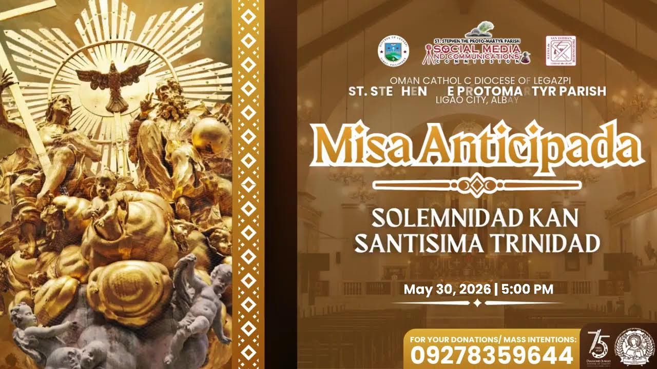 Misa Anticipada | SOLEMNINDAD KAN SANTISSIMA TRINIDAD