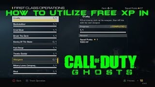 Celebrity How To Rank Up Quickly In COD Ghosts- Operations Wealth