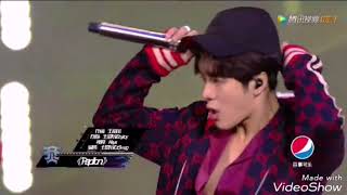 180113 Jackson Wang - Okay + Papillon Live Performance @Tencent Open Fire 'Yin' Concert